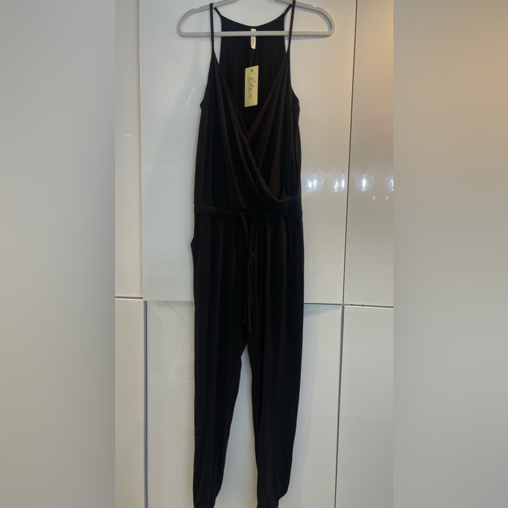 Black Jumpsuit, NWT, size small